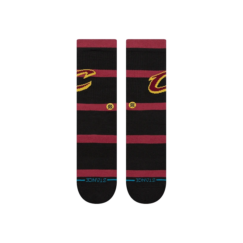 Unisex  Stance Cleveland Cavaliers Prep Stripe Crew Sock
