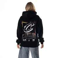 Unisex The Wild Collective Black Cleveland Cavaliers Splatter Premium Hoodie