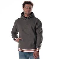 Sweat à capuche unisexe The Wild Collective Charcoal Cleveland Cavaliers Custom Rib Tonal Premium