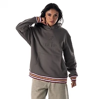 Sweat à capuche unisexe The Wild Collective Charcoal Cleveland Cavaliers Custom Rib Tonal Premium