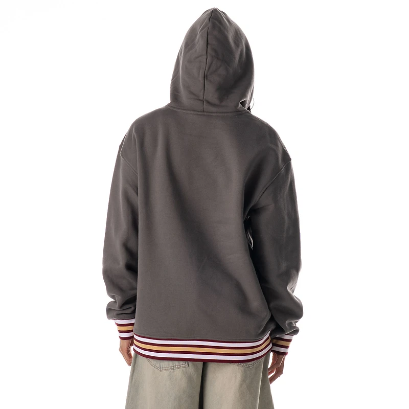 Sweat à capuche unisexe The Wild Collective Charcoal Cleveland Cavaliers Custom Rib Tonal Premium