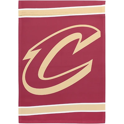 WinCraft Cleveland Cavaliers Drapeau de jardin double face 30,5 x 45,7 cm