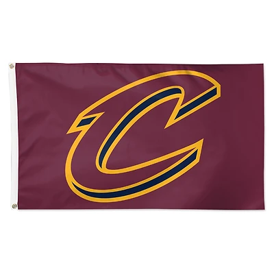 WinCraft Cleveland Cavaliers 3' x 5' Logo principal simple face - Drapeau