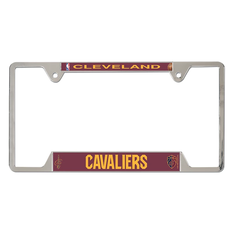 WinCraft Cleveland Cavaliers Chrome Plated Metal License Plate Frame