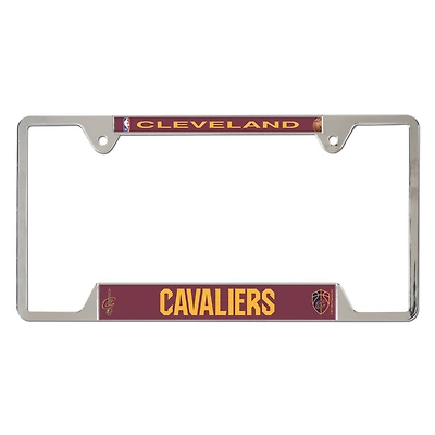 WinCraft Cleveland Cavaliers Chrome Plated Metal License Plate Frame