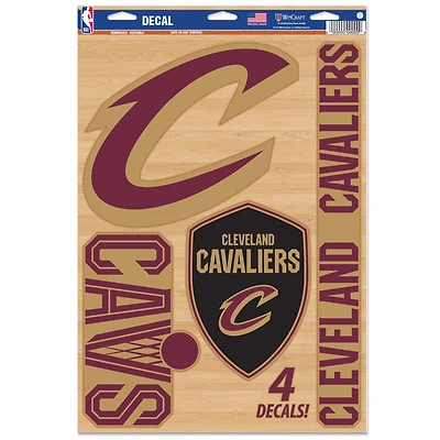 WinCraft Cleveland Cavaliers Primary 11'' x 17'' Multi-Use Decal Sheet