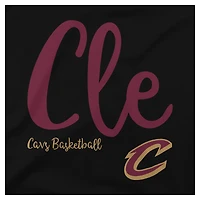 Women's Stadium Essentials  Black Cleveland Cavaliers 3rd Quarter T-Shirt