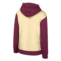 Sweat à capuche Stadium Essentials crème pour femme Cleveland Cavaliers Rafters Road Trip