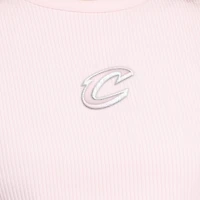 Women's Starter  Pink Cleveland Cavaliers Pastel Ribbed Tank Top