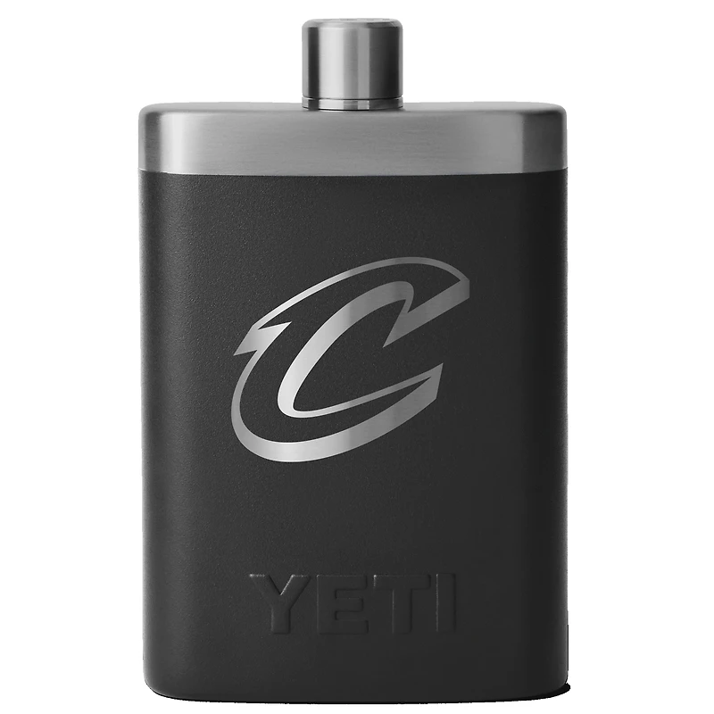 YETI Black Cleveland Cavaliers 7oz. Flask