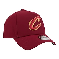 Youth New Era  Wine Cleveland Cavaliers 9FORTY A-Frame Adjustable Hat