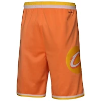 Youth Nike Orange Cleveland Cavaliers 2025/26 City Edition Swingman Performance Shorts