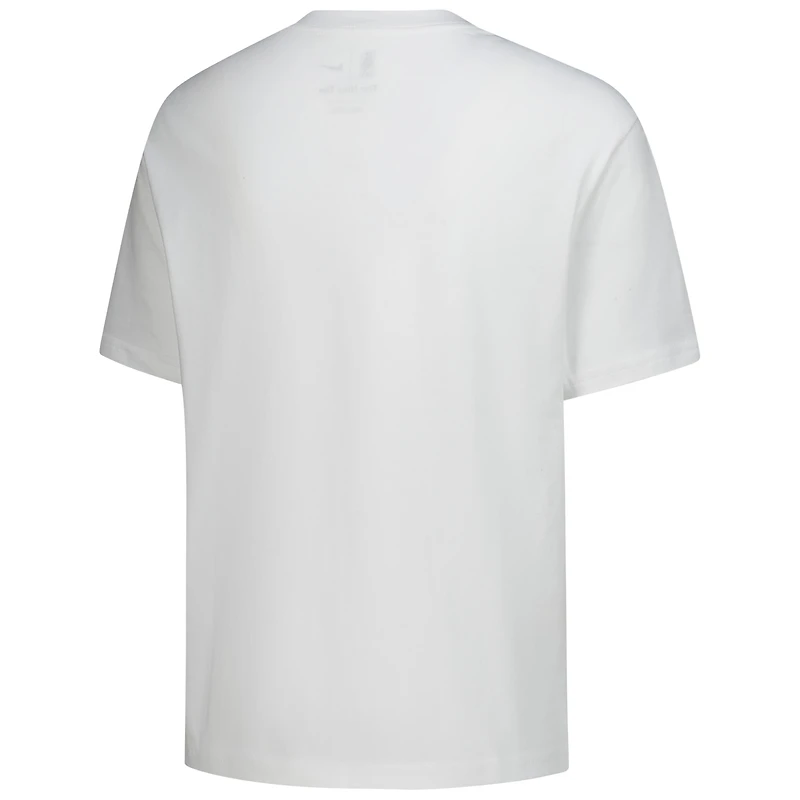 Youth Nike White Cleveland Cavaliers Hardwood Classics Champs Max90 T-Shirt