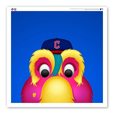 Cleveland Guardians 12" x 12" Slider Affiche Imprimer