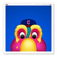 Cleveland Guardians 12" x 12" Slider Affiche Imprimer