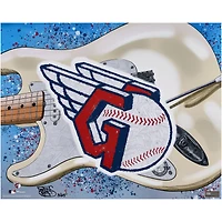 Cleveland Guardians 16" x 20" Photo Print - Designed and Signed by Artist Maz Adams - Limited Edition of 25