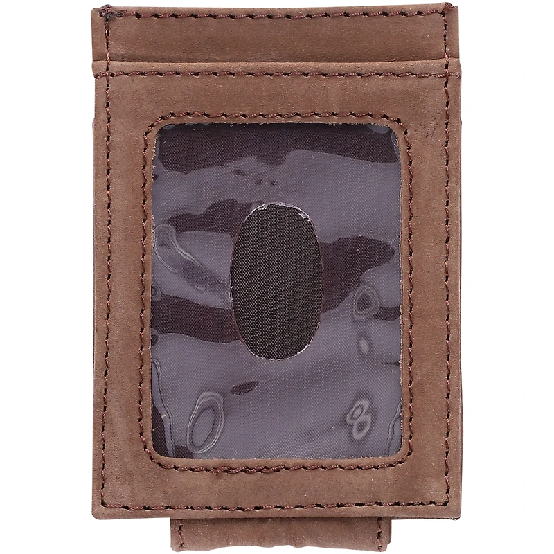 Cleveland Guardians Leather Front Pocket Wallet