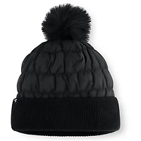 Fanatics Black Cleveland Guardians Nightcap Cuffed Knit Hat with Pom