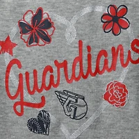 Girls Newborn & Infant Navy/Red/Heathered Gray Cleveland Guardians 3-Pack Batter Up Bodysuit Set