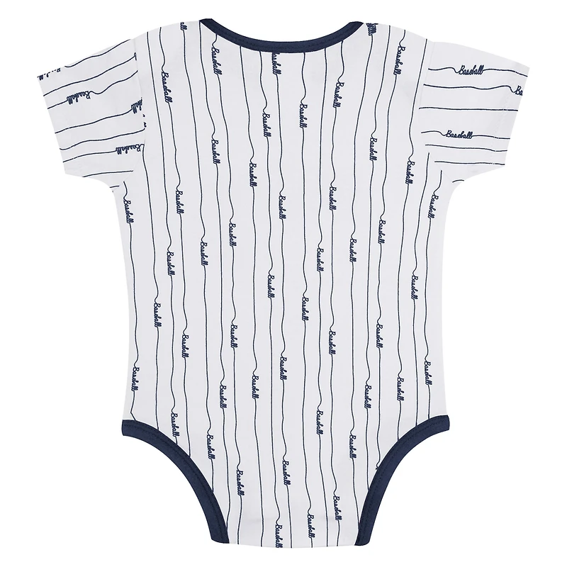 Ensemble de 2 bodys Play Ball des Cleveland Guardians pour bébé