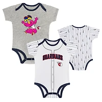 Ensemble de 2 bodys Play Ball des Cleveland Guardians pour bébé