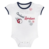 Infant Cleveland Guardians Sweet Bodysuit & Skirt Set