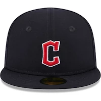 Infant New Era Navy Cleveland Guardians My First 59FIFTY Fitted Hat