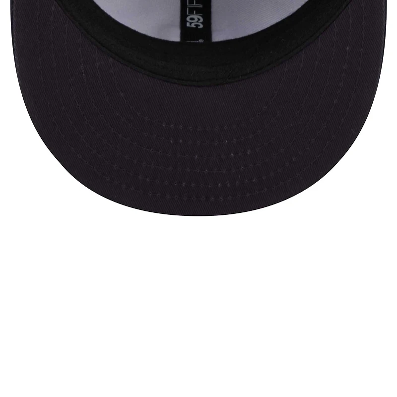 Infant New Era Navy Cleveland Guardians My First 59FIFTY Fitted Hat