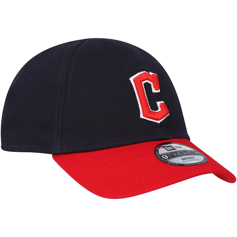 Casquette New Era bleu marine Cleveland Guardians Team Color My First 9TWENTY pour bébé
