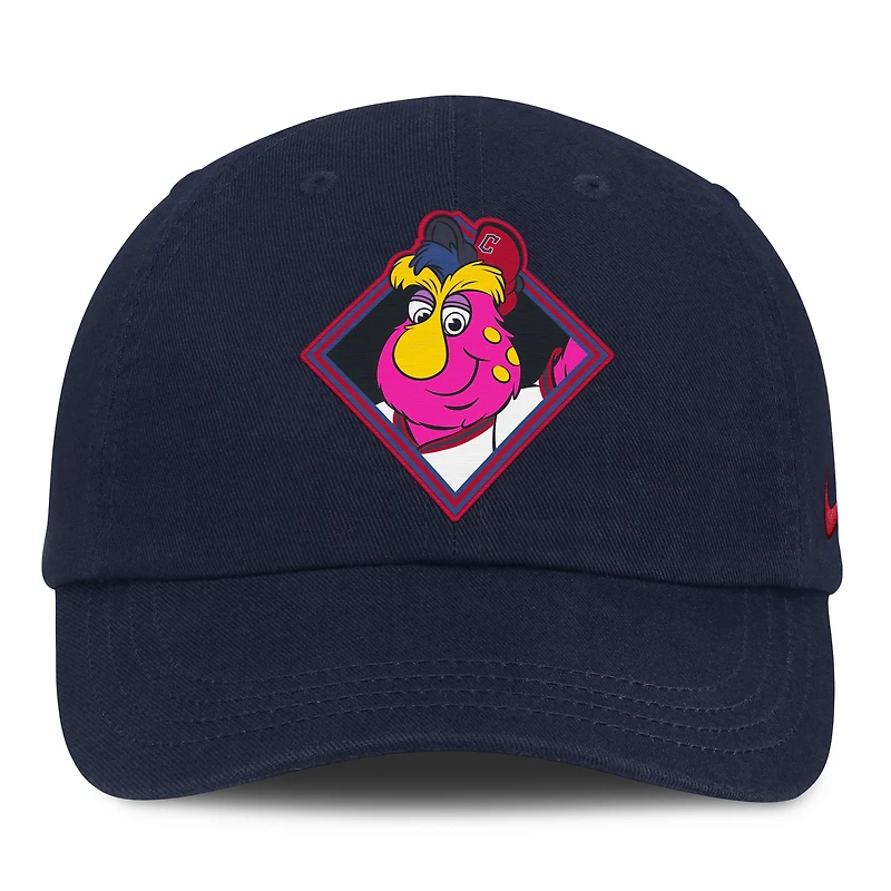 Infant Nike Navy Cleveland Guardians Mascot Club Flex Hat