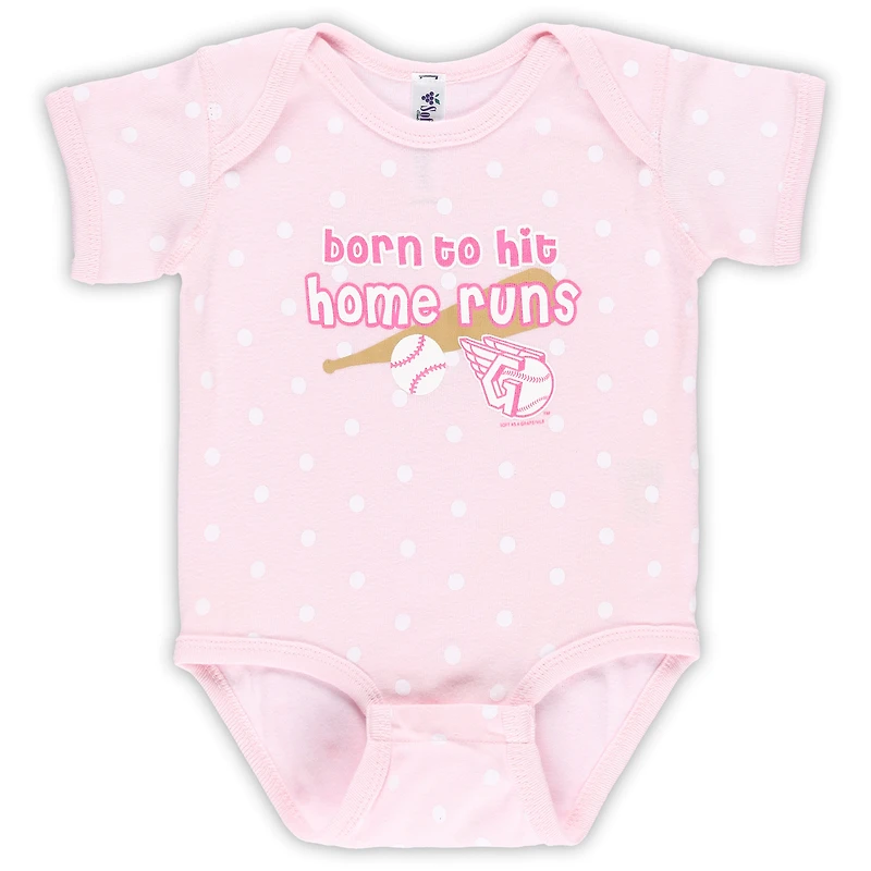 Ensemble de 3 bodys doux comme un raisin pour bébé Cleveland Guardians