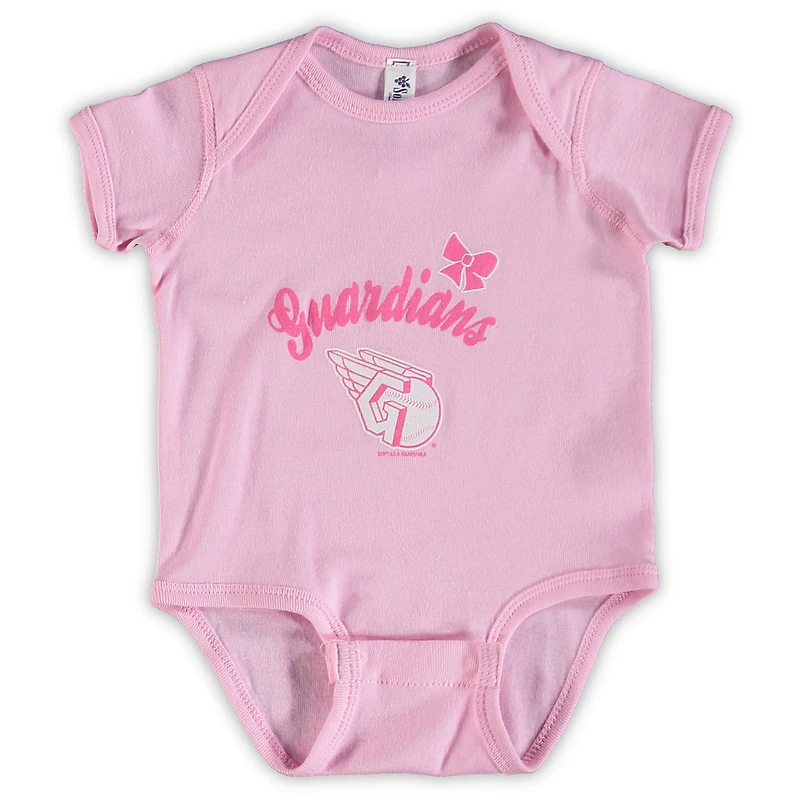 SFG GUARDIANS PINK INFANT GIRLS ROOKIE CREEPER 3 PACK INFGIFPCK