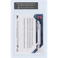 Carte de José Ramirez, Cleveland Guardians, Topps Now 2025, sélection pour le match des étoiles de la MLB 2025 - AL Black Label #ASG-JR, authentifiée BGS 10 - Note : 10/10/10/10