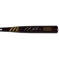 Bâton de match Marucci autographié par José Ramirez, joueur des Cleveland Guardians.