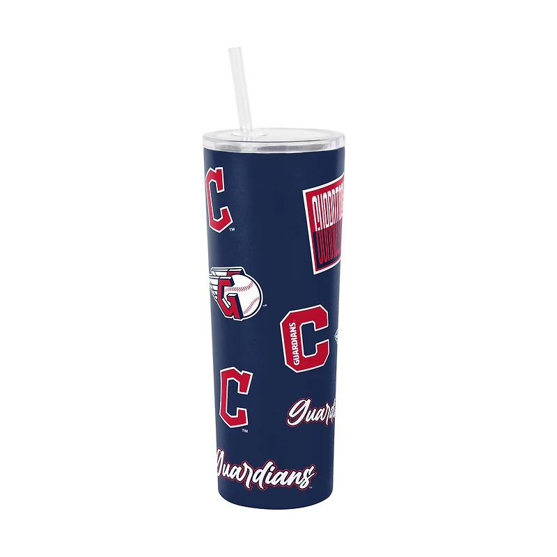 Logo Brands Cleveland Guardians 30oz Dreamweave Straw Tumbler