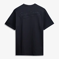 Men Mitchell & Ness Black Cleveland Guardians Cooperstown Collection Phantom T-Shirt
