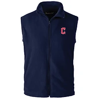 Men's Dunbrooke  Navy Cleveland Guardians Full-Zip Vest