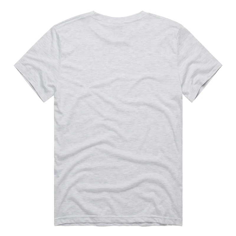 Men's Homage Ash Cleveland Guardians Hyper Local Tri-Blend T-Shirt