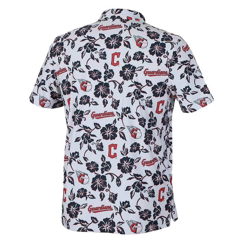 Polo de performance Pua blanc Reyn Spooner des Cleveland Guardians pour homme