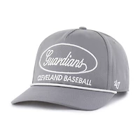 Men's '47 Gray Cleveland Guardians Foundational Hitch Adjustable Hat