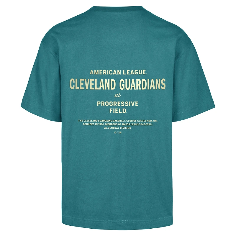 Men's '47 Hunter Green Cleveland Guardians Leon Foundation T-Shirt