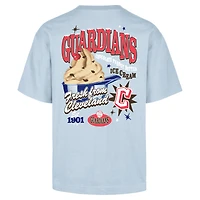 Men's '47 Light Blue Cleveland Guardians Ice Cream Parlor Foundation T-Shirt