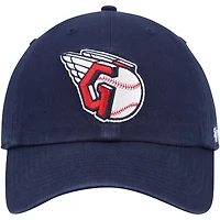 Men's '47 Navy Cleveland Guardians Clean Up Adjustable Hat
