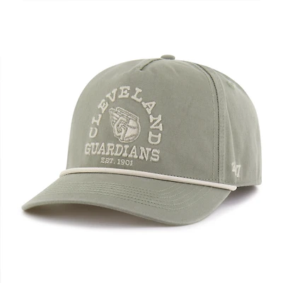 Men's '47  Olive Cleveland Guardians Canyon Ranchero Hitch Adjustable Hat
