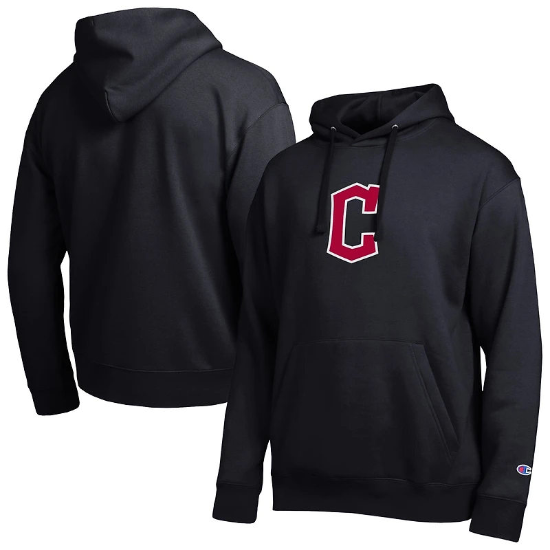 Men's Champion Black Cleveland Guardians All Star Embroidered Logo Hoodie