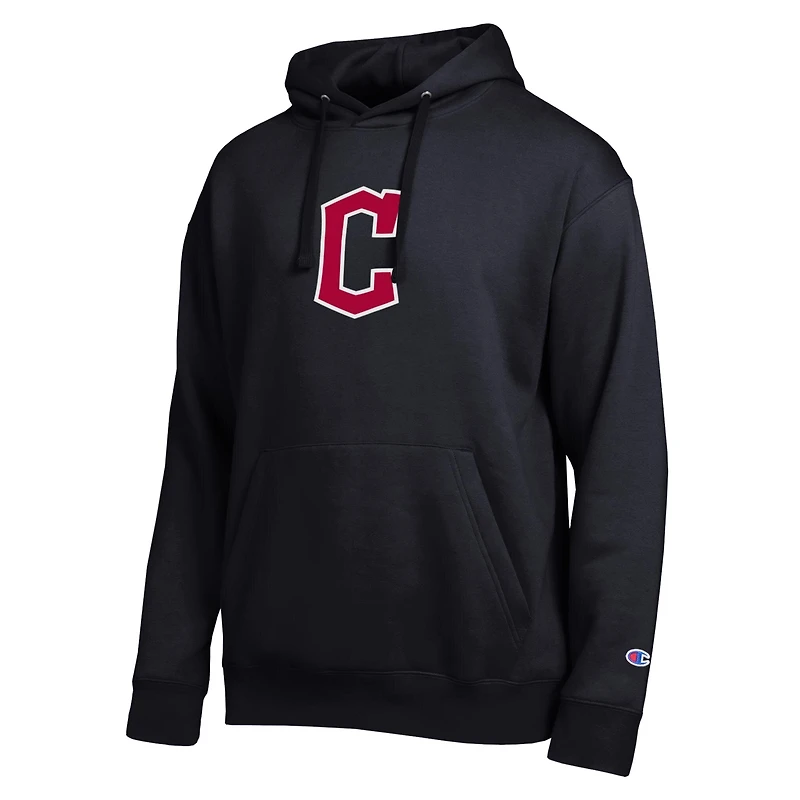 Men's Champion Black Cleveland Guardians All Star Embroidered Logo Hoodie