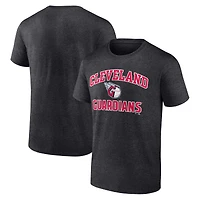 T-shirt anthracite Heart & Soul pour homme des Cleveland Guardians