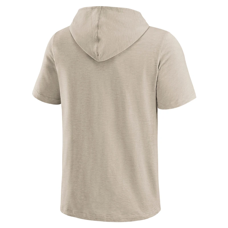 Men's Darius Rucker Collection by Fanatics  Tan Cleveland Guardians Hooded T-Shirt