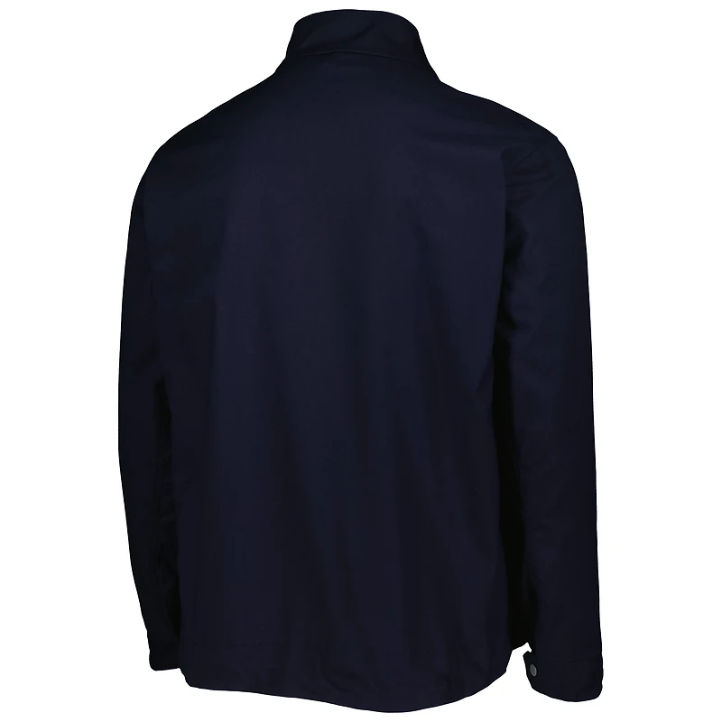 Veste zippée intégrale Dunbrooke Navy Cleveland Guardians Journey Tri-Blend pour homme