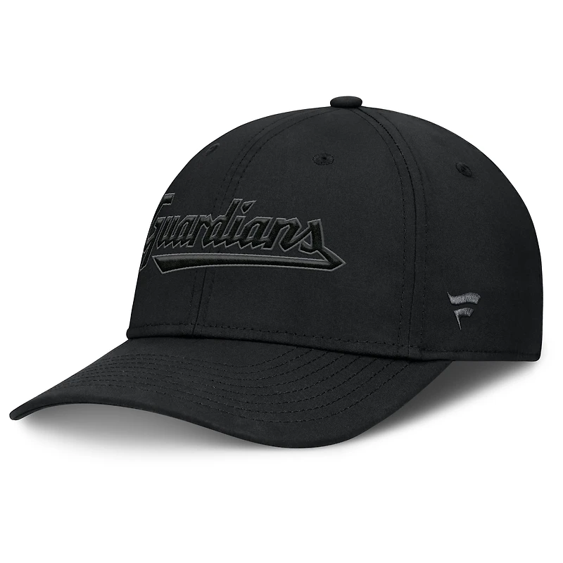 Men's Fanatics Black Cleveland Guardians Overpower Flex Hat